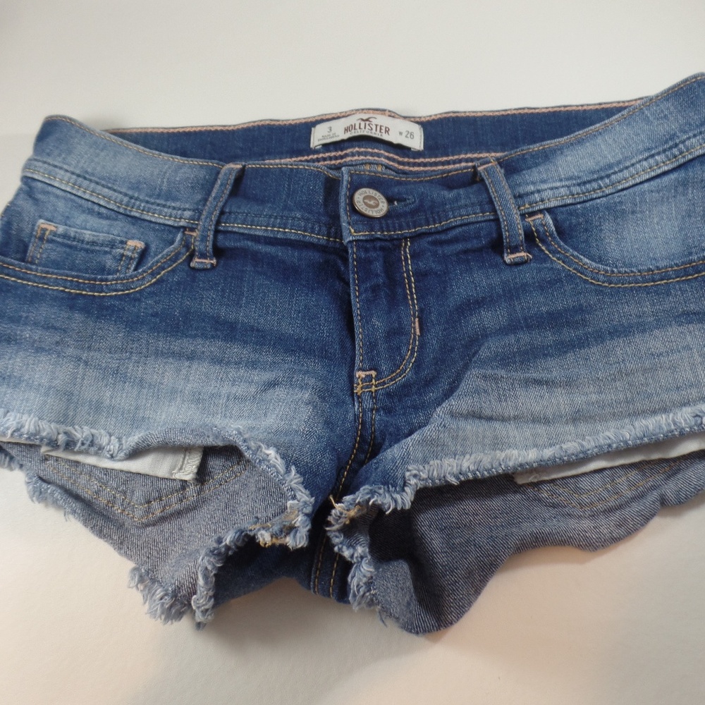 Women's Hollister Shorts Distressed Denim